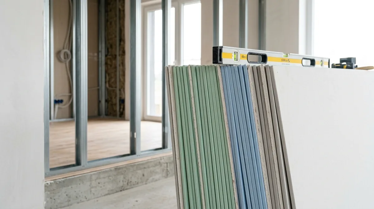 Comment choisir ses plaques de plâtre : types, épaisseurs et usages