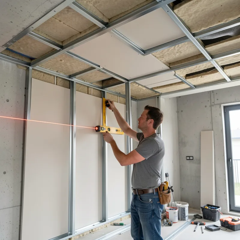 Pose placo plafond : prix au m² en 2026, étapes et conseils